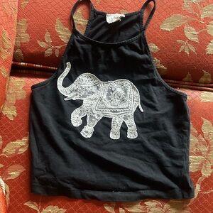 Black and White tank top